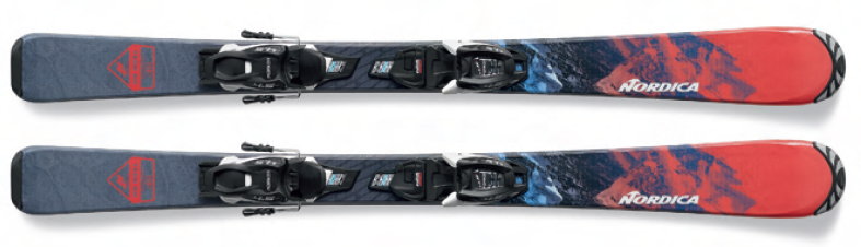 【送料無料！】NORDICA（ノルディカ）　ジュニアスキー＋ビンディングセット　TEAM AM FDT with JR 4.5 FDT