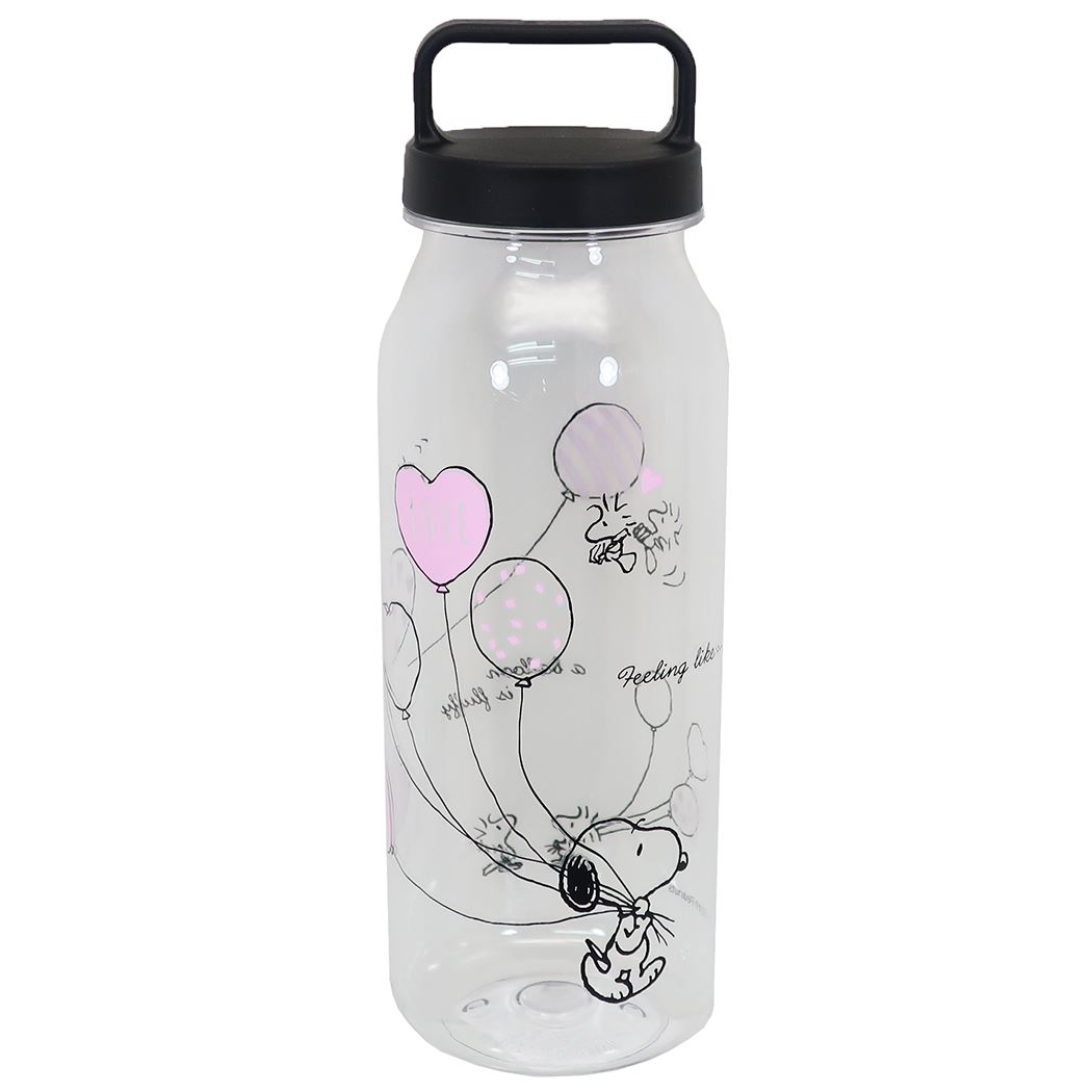 カミオジャパン　スヌーピー　ミルク瓶型クリアボトル　620ml