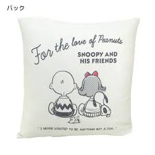 カミオジャパン　スヌーピー  スクエアクッション　