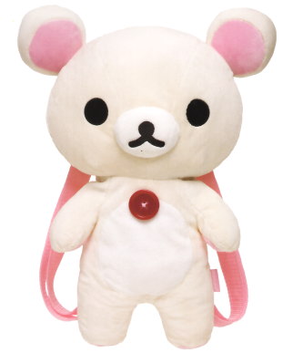 サンエックス　リラックマ　「ダイカットシリーズ」ぬいぐるみリュックサック　CT-36101