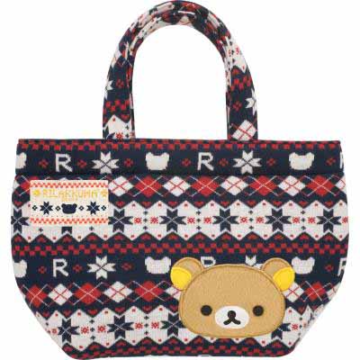 サンエックス　リラックマ　ニットミニトートバッグ　CT-81701
