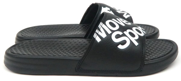 デサント MoveSports　シャワーサンダル　DM1LJE00BK　ブラック 【定価の40％オフ！】