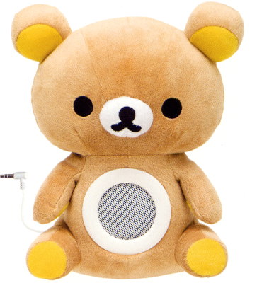 サンエックス　リラックマ「ダイカットシリーズ」 ぬいぐるみスピーカー