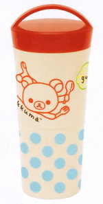 サンエックス　リラックマ　「ランチタイムguuu・・・」タンブラーランチボックス　KY-21701