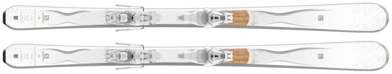 【送料無料！】 SALOMON（サロモン）　レディーススキー＋ビンディングセット　LUAN + LITHIUM10 W　L39958800