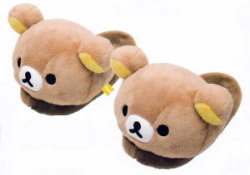 サンエックス　リラックマ　「ダイカットシリーズ」 ぬいぐるみスリッパ