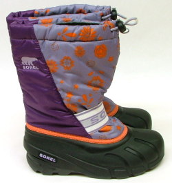 SOREL（ソレル）　ジュニアウィンターブーツ　カブグラフィック　NY1857