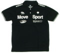 【定価の半額！】デサント　Move Sports　タフ ポロ　DAT-4300