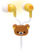 サンエックス　リラックマ「ダイカットシリーズ」 イヤフォン