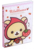 サンエックス　リラックマ「いちごテーマ」 ミニフォトアルバム　FY-72301
