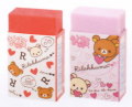 サンエックス　リラックマ「ハートがいっぱい」消しゴム　まとまるくん　KS-34001