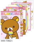 サンエックス　リラックマ「ハッピーレインボー」 メモパッド