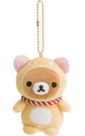 サンエックス　リラックマ　もーちもち開運ぶらさげぬいぐるみ