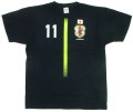フットサル日本代表　プレイヤーズTシャツ　三浦知良 KAZU No.11