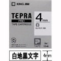 【30％オフ！】テプラPROテープ　白ラベル　4mm幅　SS4K