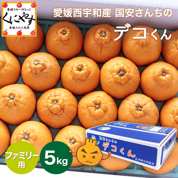 特徴的なヘタの部分の出っ張りのあるデコくんは甘みと酸味のバランスが