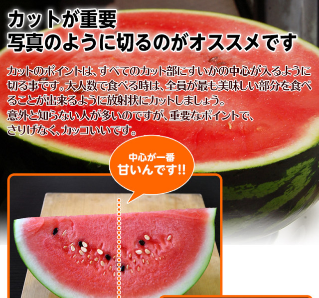 スイカの名産地・山形県より直送！尾花沢すいかの訳あり品が新登場