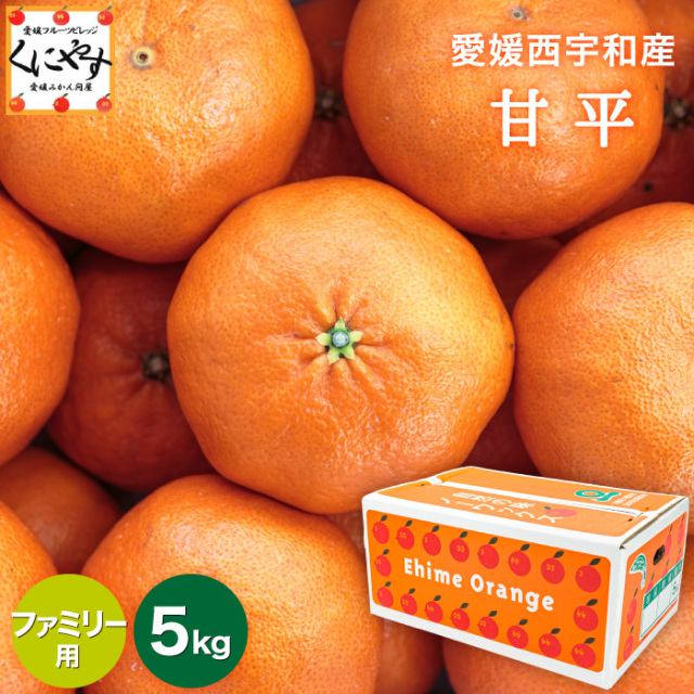 希少柑橘・甘平は濃厚な甘みが特徴の愛媛オリジナル品種【ファミリー用