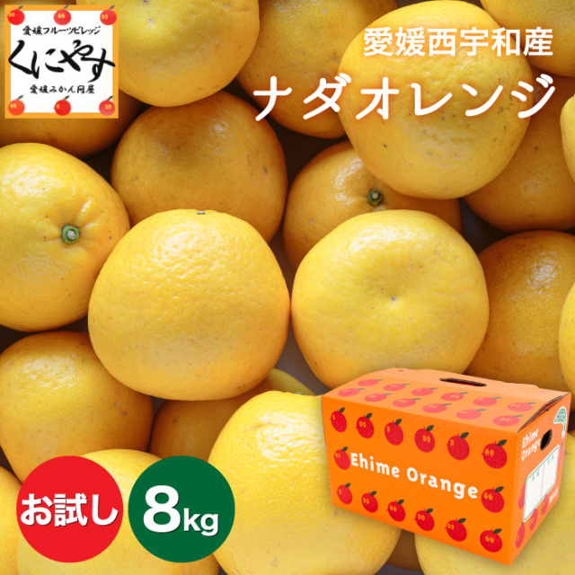 爽やかな味わいの愛媛西宇和産のナダオレンジを少量から楽しめるお試し用