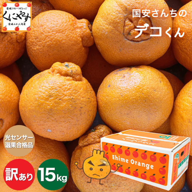 柑橘王国・愛媛県西宇和地方よりデコくん（不知火/しらぬい）を産地
