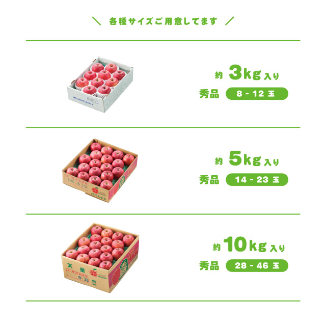 山形産サンふじ