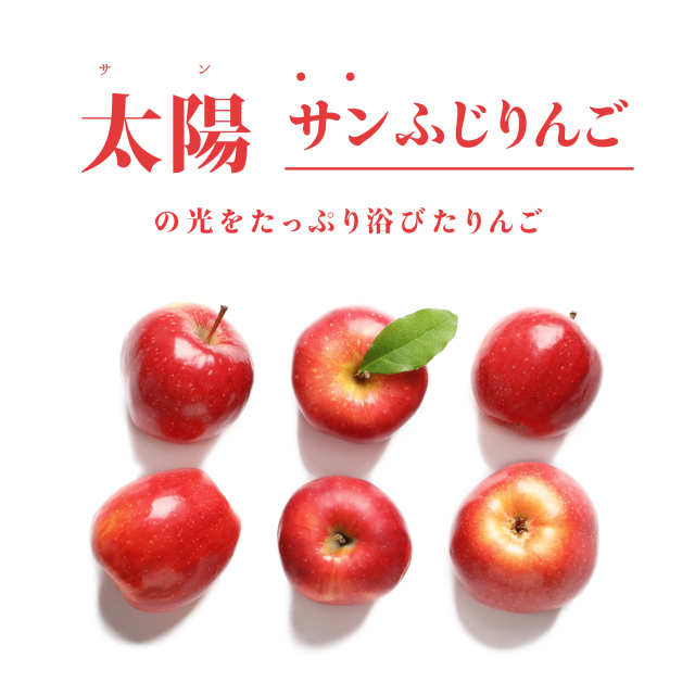 青森産サンふじ