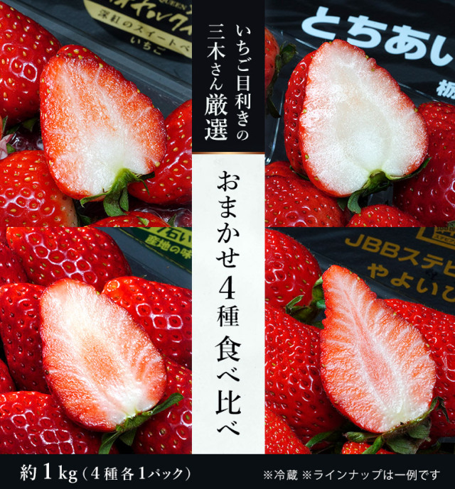 おまかせ4種食べ比べ