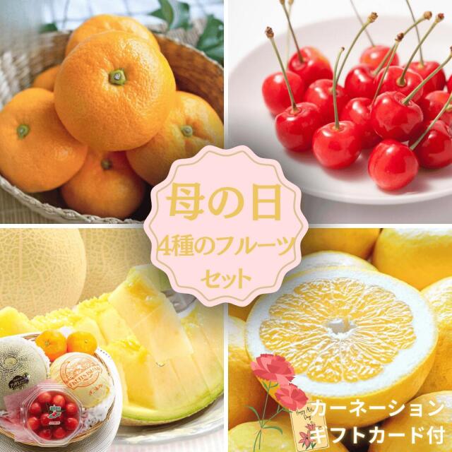 期間限定販売！母の日の贈り物として国産フルーツの詰め合わせが新登場