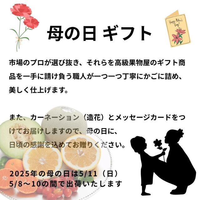 母の日ギフトシルバー