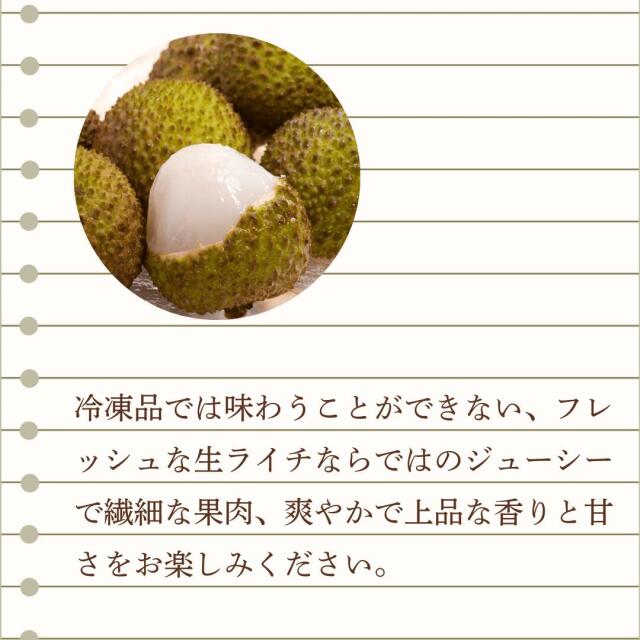 台湾産ライチ
