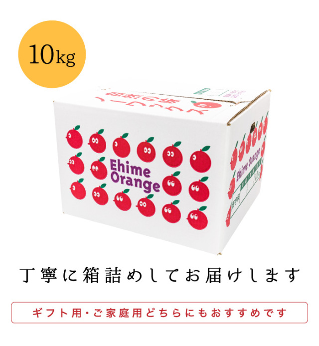 ギフトにも家庭用にも！愛媛県佐田岬産の最上級ナダオレンジ【10kg】