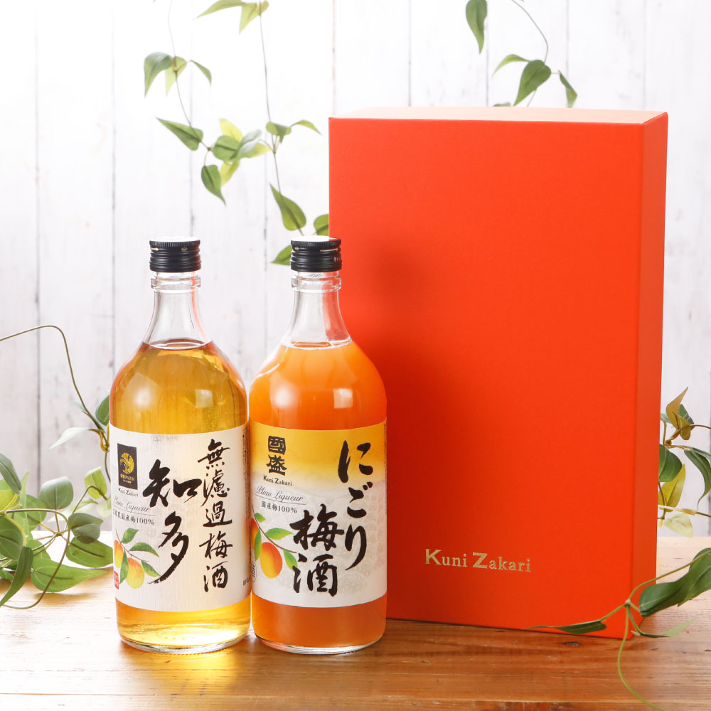 【送料無料】無濾過梅酒知多 と にごり梅酒 の2本セット (720ml×各1本) MU-NU