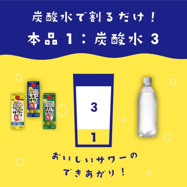 サワーの素500ml 選べる 6本セット