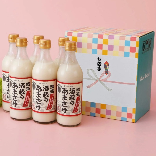 お歳暮　熨斗　あまざけ