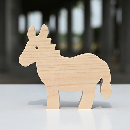 岡山ひのきのごっこつみき【ロバ】