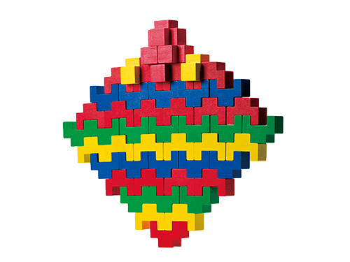 積み木 トーテム50 LECCIO｜木のおもちゃ KURABOKKO