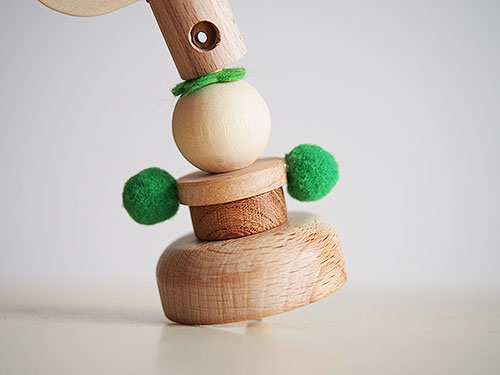 工作キット くるくるコマ