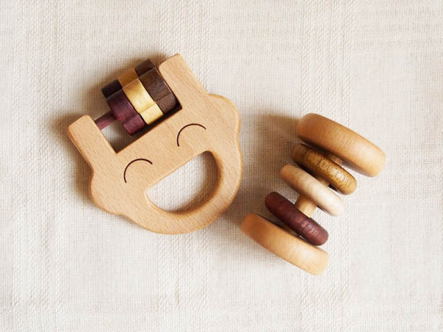 Papa rattle set / Ed Inter