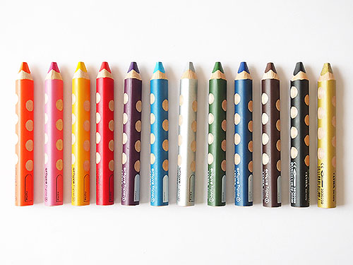 色鉛筆 グルーヴトリプルワン 12色セット/LYRA