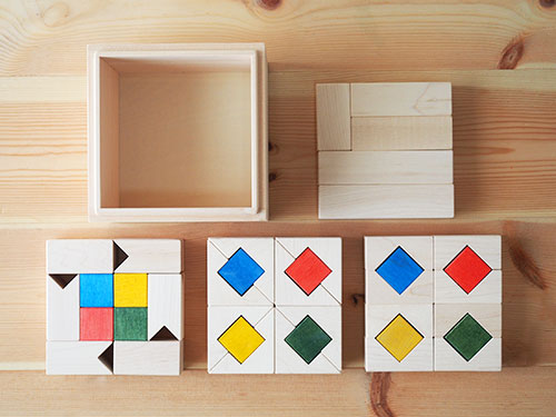 積み木 CUBICOLO triangolo(クビコロ トリアンゴロ)/MastroGeppetto