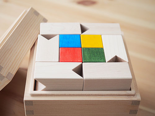 積み木 CUBICOLO triangolo(クビコロ トリアンゴロ)/MastroGeppetto