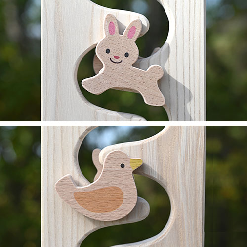 森のことことカート MOCCO｜木のおもちゃ KURABOKKO