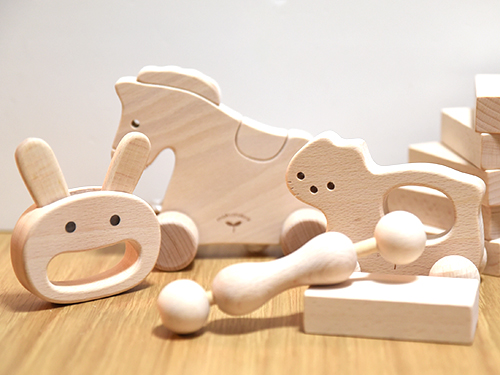 木のおもちゃ ベビーセット 木遊舎｜木のおもちゃ KURABOKKO