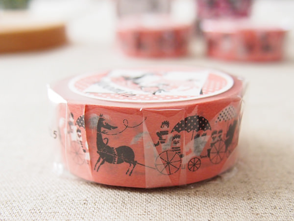 馬車とアンブレラ / サーモンピンク