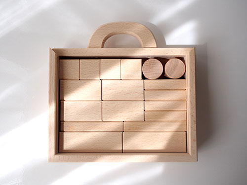 ファースト積み木/MUKUstudio(無垢工房)