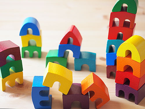 セレクタ社　積み木　アルカディア 50 ゲーム・おもちゃ・グッズ セレクタ社 積み木 アルカディア