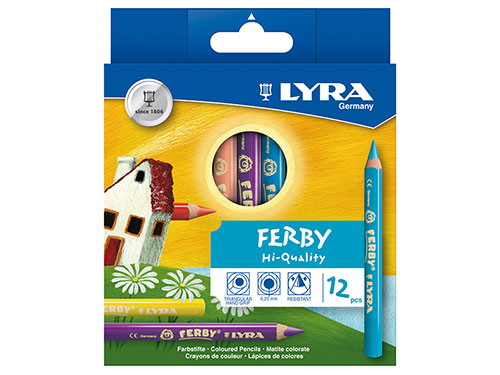 色鉛筆 ファルビー 12色セット/LYRA
