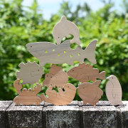 クリスマスオーナメント 動物園｜木のおもちゃ KURABOKKO