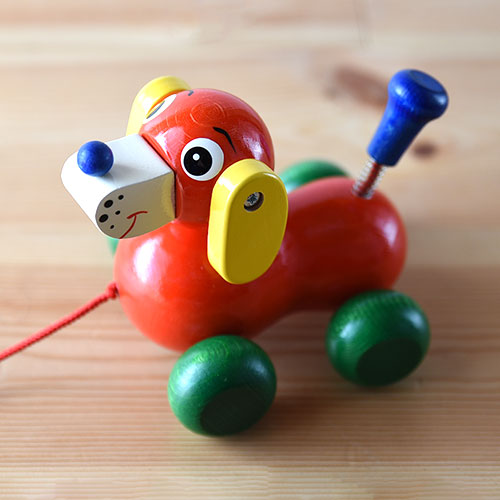 いぬのヴァルディ NIC｜木のおもちゃ KURABOKKO