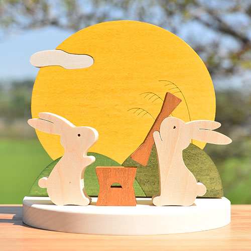 彩り歳時記9月 お月見｜木のおもちゃ KURABOKKO